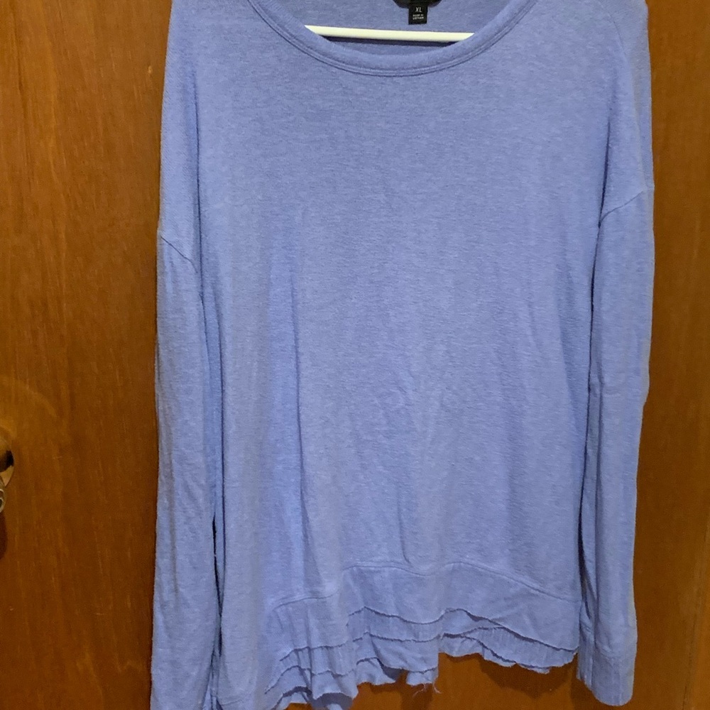 Adorable blue knit top